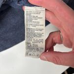 Abercrombie & Fitch Abercrombie‎ & Fitch NY 1892 Cropped Hoodie Sweatshirt Womens L Blue Yellow Y2K Photo 3