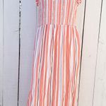 A New Day smocked Stripe Dress Size Medium NWT Photo 0