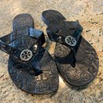 Tory Burch Leather Flip Flops Photo 0