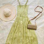 Karin Stevens light green maxi dress Photo 1