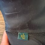 Ralph Lauren Lauren  Quinta Black Leather Shearling Boots 8.5 EUC Photo 5