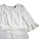 Black Halo NWT Brooklyn Jumpsuit in Porcelain White Slim Leg One-Piece 12 $460 Photo 5