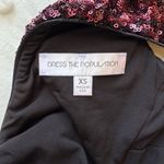 Dress the Population  Marcella Open Back Sequin Bodycon Dress Size XS Photo 9