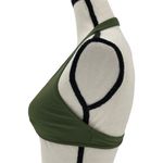 RYGY Womens Green Halter Swim Top Size M Photo 1