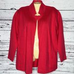 Talbots NWT Size S Hot Pink Cotton/Modal Blend Open Front Sweater Cardigan Photo 0