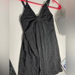 Silence + Noise  Glitter Drape-Front Bodycon Mini Dress Photo 7