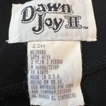 Vintage Dawn Joy II Red Studded Cropped Jacket Black Maxi Dress 2 Piece Set 22W Size undefined Photo 8