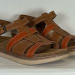 Clarks New! Artisan ‘Arwell Sun’ Combo Leather Sandals Women’s Size 9.5 Medium Photo 10