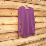 Lululemon Tuck And Flow Long Sleeve Top Plum Photo 3