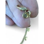 Madewell  Yellow Gold Tone Necklace Short Semi Circle Charm Disks Womens Quality Photo 3