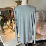 Lululemon  light sea foam basic comfy lounge, long sleeve soft T-shirt, XL Photo 4