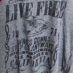 Garage  Clothing “Live Free” Midi Baseball Tee Photo 2