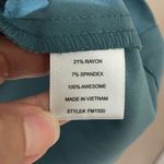 FIGS  scrub top ER Green SZ S EUC Photo 6