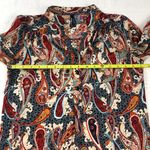 Live 4 Truth  Paisley Vibrant Multi Color Top S Photo 6