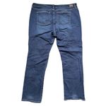 Ralph Lauren Women's Primer Straight Blue Denim Jeans Size 16W Mid Rise Photo 1