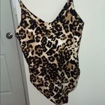 Cheetah Print Bodysuit Black Photo 2