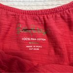 Lilly Pulitzer  Wynne ruffle cotton asymmetrical tank top Small Photo 2