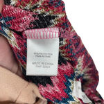 Lovers + Friends  North Coast Flare Pants in Pink/Blue Multi Size M Photo 12