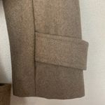 Calvin Klein  womens size 4 pea coat small wool blend tan tie hooded business pr Photo 8