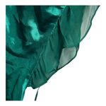 Victoria's Secret Vintage  GOLD LABEL Shiny Green Satin Teddy Sequin Bodysuit S Photo 6