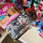 We Bebop Vintage Colorful Floral Quilted Jacket Photo 3