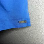 FIGS blue V neck front pockets short sleeve unisex scrub top size XL Photo 3