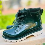 Sam Edelman Circus by  Women's Kascade Rain Boot Hunter Green Shiny size 7 Photo 2