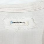 Free People  Night Dreams Gauze Wrap Top M Cream Photo 7