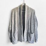 Madewell  Gray White Knit Long Sleeve Cardigan XS Photo 0