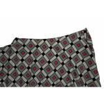 New York Laundry NEW  Blouse Large Geometric Multicolor Cap Short Sleeves Keyhole Photo 7