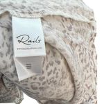 Rails Jasmine Dress Long Sleeve Watercolor Leopard Print Tan Cream Size Small Photo 12