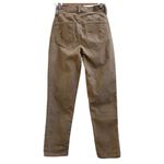 American Eagle  Tan Stretch Mom Straight Corduroy Pant Size 2 Regular Photo 3