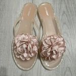 Cape Robbin Light Pink Flower Sandals  Photo 0