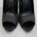 Michael Antonio  Black Shimmer Stiletto Platform Pumps 7.5 Photo 2