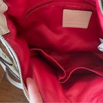 Coach Vtg Poppy Avery hobo/crossbody bag white pebbled leather Photo 8