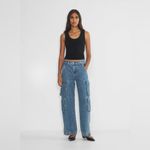 Aritzia Denim Forum The '90s Millie Hi-rise Cargo Jean Photo 4