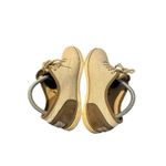 UGG  Australia Hally Suede Leather Canvas Sneakers Sheepskin Sneaker Women's 10 Photo 4