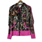 Prairie Buck Long Leaf Camo Jacket Size L Brown Pink Full Zip Hunting Cabincore Size L Photo 1