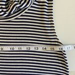 ANTHROPOLOGIE Dolan Ribbed Sleeveless Tank Dress Striped Left Coast Collect Sz S Blue Photo 8