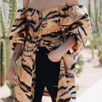 Hofmann Copenhagen Animal Print Mini Dress in Golden Hour Yellow Photo 5