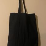 Botkier Black Cotton Tote Bag Reusable Shopper Photo 1