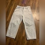 ZARA  bleached washed barrel pants jeans denim fall 12 casual classic winter $98 Photo 3