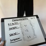 Athleta women's size XS leggings black athletic hidden pocket nylon spandex Photo 3