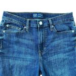 Gap Denim High Rise Legging 2/26 Regular Dark Indigo Raw hem - Excellent Photo 5