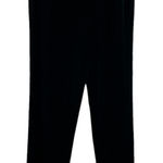 J.R. Nites Pants Women's Size Small Black Crushed‎ Velvet High Rise Straight Leg Photo 0