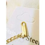 18K Gold Plated turquoise Herringbone necklace Snake Womens Jewelry Photo 9