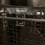 Forever 21 Black Sequin Kimono Top w/ Fringe M NWOT Photo 4