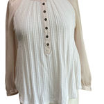 Anthropologie  Meadow Rue Kersee Mixed Media Henely Top Size XS Photo 0