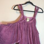 Sea Gypsies  Purple Avail Cold Shoulder Blouse Photo 4