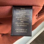 House of Harlow 1960 Gina Satin Bomber Jacket in Copper S Orange Photo 3